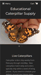 Mobile Screenshot of ordercaterpillars.com